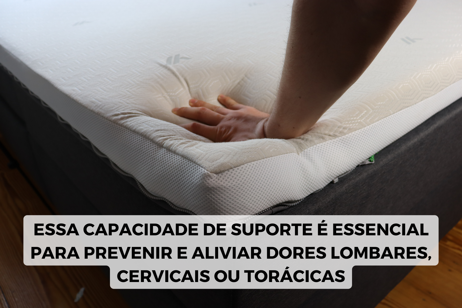 suporte coluna colchão